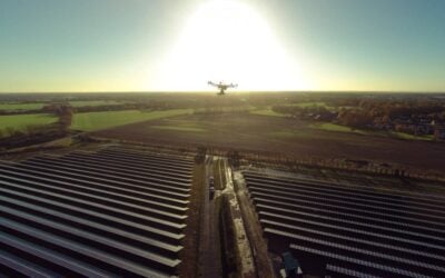 The collaboration’s key offering is the Module Condition Monitoring service, which the group calls a “one-stop shop offering”. Image: Above Surveying.