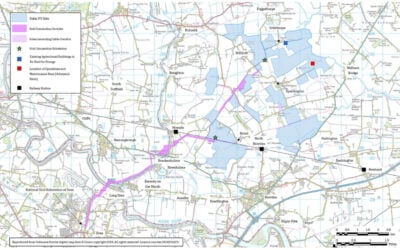 The proposed site map for the project. Image: Boom Power.