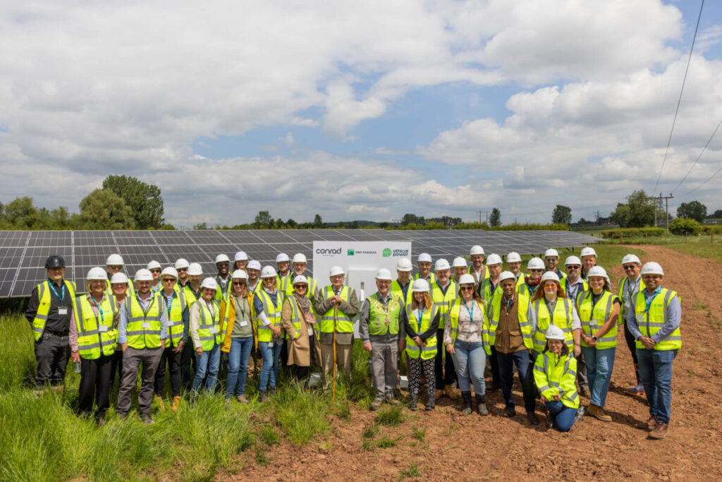 Conrad Energy already hosts a potential 950MW of energy generation and battery energy storage across its 85 sites in the UK. Image: Conrad Energy.