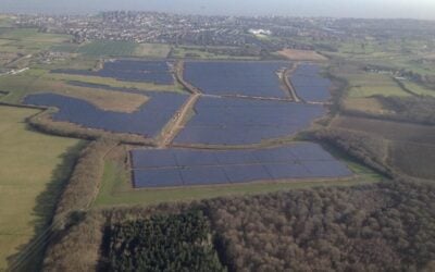 Cubico's 50MW Owl's Hatch solar PV plant, the firm's biggest UK solar project to date. Image: Cubico Sustainable Investments.