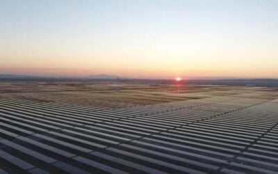 In 2021, a 1.35GW solar project in Turkey (pictured) received £217 million loan support from UKEF. Image: Kalyone Enerji.